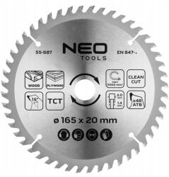 NEO TOOLS Fűrésztárcsa, villás (55-687)