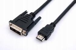 TB Érintős Hdmi A apa DVI (24+1 apa) 1.8m (AKTBXVH1PDVI18B)