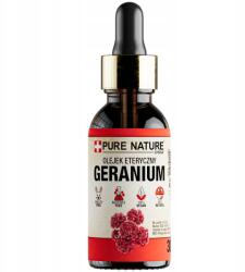Pure Nature Muskátli Illóolaj Természetes Muskátli Illóolaj Adalékanyagok Nélkül 30ml (OLEJEK GERANIUM ROZANE OLEJKI DO SAUNY 30ml)