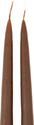 Valex Decor Szálas gyertya készlet 2.2cm x 25cm - Matt sötétbarna (EPS-93)