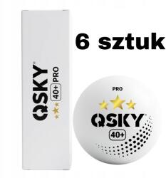 Atemi Pro Asztalitenisz Labdák 40+ Qsky Márkájú 6 Db Prémium Ping-pong (P1236)