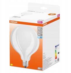 OSRAM Ledvance nagyméretű Led izzó E27 17 W Star Classic Globe, meleg fehér (4058075601901)