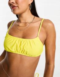 Miss Selfridge sárga puha bikini felső fodros felső WS1 qqy L