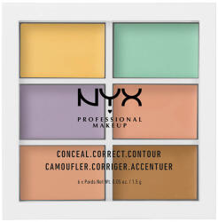 NYX Cosmetics Korrektor a Nyx Professional Makeup Color Correcting palettában (800897834722)