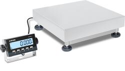 Dini Argeo WI45-150 rozsdamentes acél platformmérleg, 150 kg-ig / 50 g, 40 x 50 cm, hitelesített