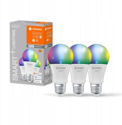 OSRAM 3PAK Led izzó E27 A60 9W 806lm Rgbw Smart WiFi Tompítható Ledvance (4058075778870)