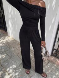 Shein fekete overál casual S06 itt L