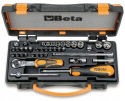 Beta Dugókulcsok 1/4'' Bit Hosszabbító Tartozékokkal 39 Db-os Készlet (900/C11)