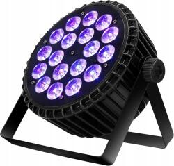 Light4Me Shehds Led reflektor Par 18x18W Rgb Uv 6in1 DMX hang színpad Dj disco klub (5908249813069)