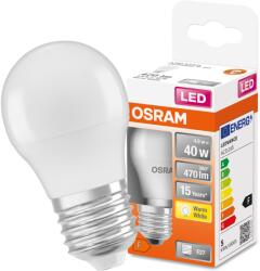 OSRAM Led izzó Golyó E27 P45 5W 40W 2700K Osram Star (4058075431034)