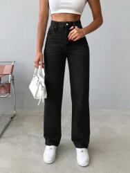 Shein fekete magas derekú farmer nadrág NJ4 jbo L