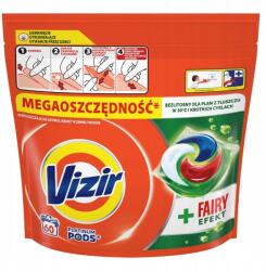 Vizir Mosókapszulák Vizir Platinum Pods Fairy Hatás Szín 60 kapszula (8006530177559)