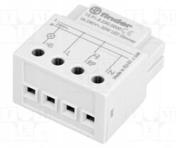 Finder Relé: beépíthető; falra szerelhető; -10÷50°C; IP20; 230VAC; 100W (15.91.8.230.0000)