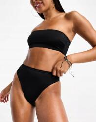  Asos Design Fekete Bikini Alsó Magas Állapot Xxj emz XXL
