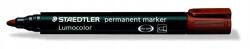 STAEDTLER Lumocolor 352 permanens marker, barna, 2 mm, kúpos hegy, Staedtle (352-7)