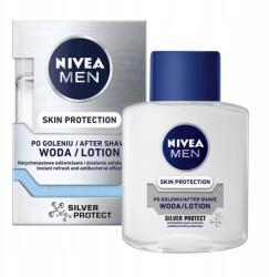 NIVEA Men Borotválkozás utáni víz Silver Protect 100ml Védelem Borotválkozás utáni frissesség (81340)