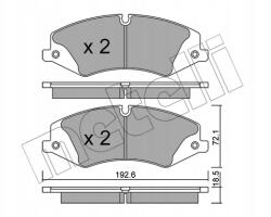 Metelli Fékbetétek Range Rover III 06- 3.6TD 22-0836-0/MET