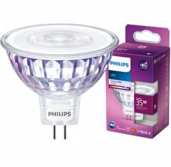 Philips Led izzó MR16 GU5.3 Philips 4.4W 35W 345lm 4000K Semleges 36° 12V (8719514307643)