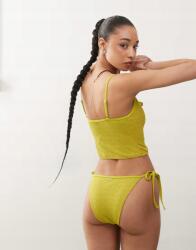  Reclaimed Vintage Zöld Bikini Alsó Textúra B03 cws L