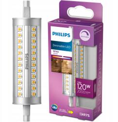 Philips Led izzó Izzó R7S 118mm 14W 120W 2000lm 3000K Tompítható Philips (9290013536)