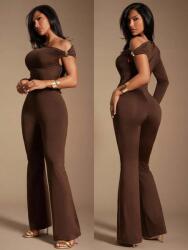 Shein barna overál casual S06 xlj L
