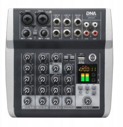 DNA QMX602 analóg hangkeverő 6 csatornás kék (5908249826632)