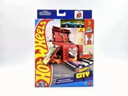 Mattel Hot Wheels: City Repair & Go autószerelő műhely alap pályaszett - Mattel