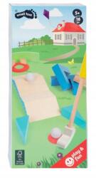 Small Foot Ügyességi játék gyerekeknek Mini golf fából készült kerti szett (111964)