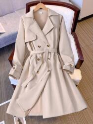 Shein bézs parka kabát S06 ekl 176-182