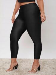 Shein fekete leggings magas derék S06 wzc XXL