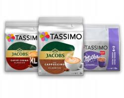 Jacobs Tassimo Pack Mall kapszula -1x Cafe Crema XL, 1x Milka, 1x Cappuccino