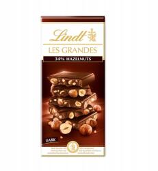 Lindt Les Grandes Étcsokoládé Mogyoróval, 150g