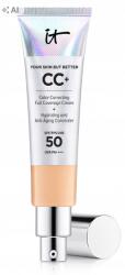 IT Cosmetics CC+ Krém Alapozó Közepes Fényvédővel Spf 50, 32 ML