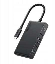 Anker Usb Hub Anker 332 Usb-c Single Display 5in1 4K Hdmi fekete (A8356G11)