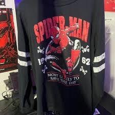 Spiderman Pókember fekete pulóver Disney roz. XS