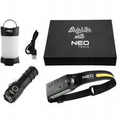 NEO TOOLS Túlélő világítás szett 3 az 1-ben (99-132)
