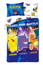 Halantex Ágyneműhuzat Pokémon Készen Áll a Csatára 140x200, 70x90 (POK-1019BLL)