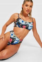 Boohoo Bikini Alsó Print Xxh aga S