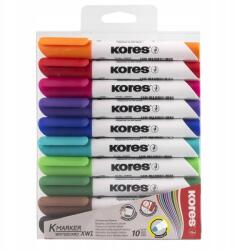 Kores K-Marker táblamarker kerek, 10 db (9023800208002)