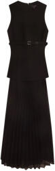 Ted Baker Rochie Raddimk Boucle Top Pleated Midi 285302 black