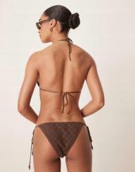  Stradivarius Barna Bikini Alsó Megkötős B03 ifl S