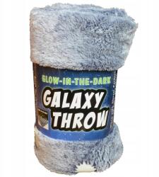 DD Buddy&Barney: Sötétben világító takaró galaxis mintával 152x127cm