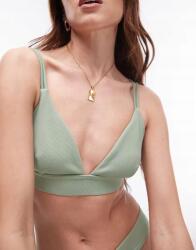 Topshop Zöld Csíkos Bikini Felső NJ5 M