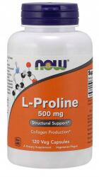 NOW L-prolin Kollagén Ízületek Bőr Regeneráció 120 Kapszula Nagy (733739001337)