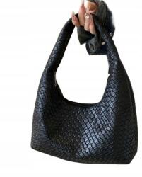 Shein Fekete Cipzáras Kézitáska S07 kpf 30X22CM