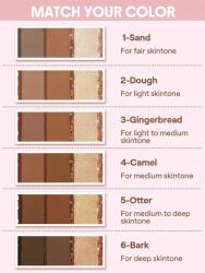 Sheglam Kontúrozó Paletta Bronzer Highlighter S07 vlt 10G