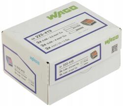 Wago gyorscsatlakozó 0, 2-4 mm2 3 , 50 db (148070)