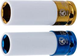 BGS DIY Set tubulare de impact 17 - 19 mm cu protectie pentru jante din aliaj, antrenare 1/2", 2 piese , BGS 90107 (B-90107) Cheie tubulara
