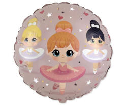 Balett Balett, Balerina Trio fólia lufi 45 cm (WP) (MLG345117) - kreativjatek