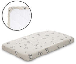 Lorelli gumis lepedő 98x65 cm babaöbölbe - Jungle Beige - kreativjatek